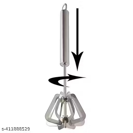 Hand Push Rotary Whisk Blender for pastry,cake, pizza, whisker for eggs, cream, frother for milkshake, lassi, buttermilk, soup, coffee Great alternatives to a blender
