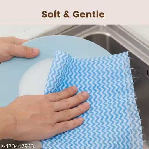 reusable washable kitchen printed tissue roll