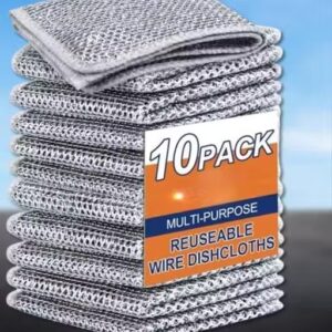 non scratch dish wash cloth (pack of 10)