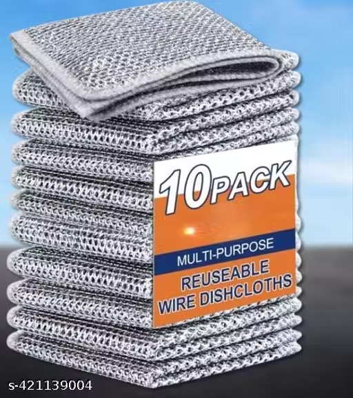 non scratch dish wash cloth (pack of 10)