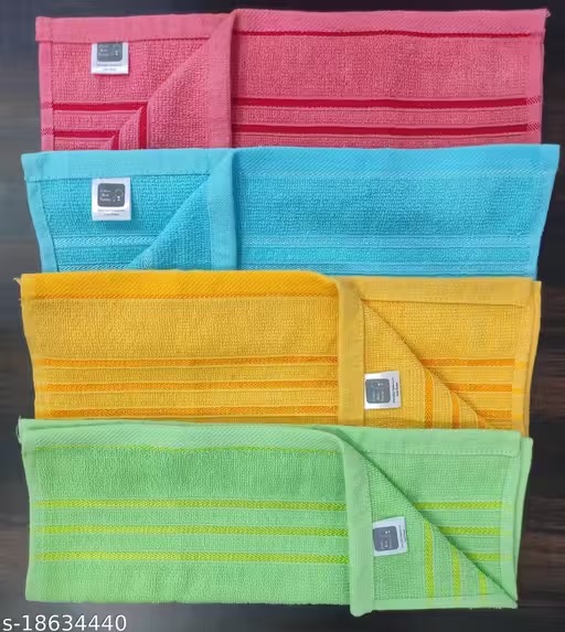 premium cotton kitchen towel & napkin set