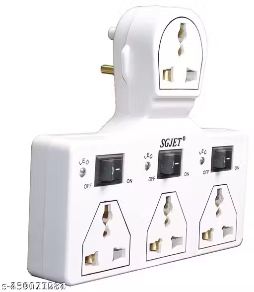 Universal socket 3 switch