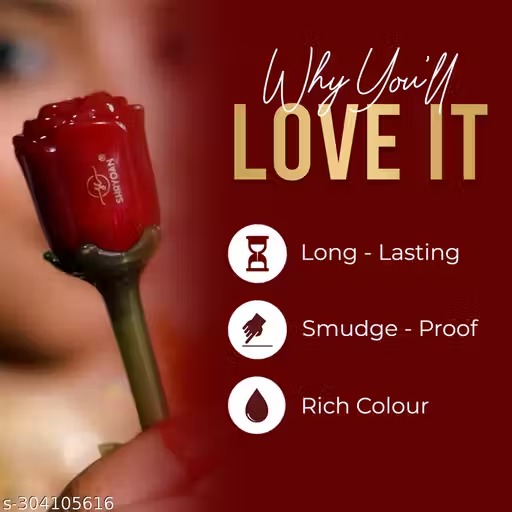 Shryoan Rose Liquid Smudge Proof & Waterproof Maroon Sindoor