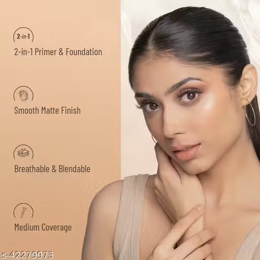 Swiss Beauty Primer Mousse Foundation - White Ivory