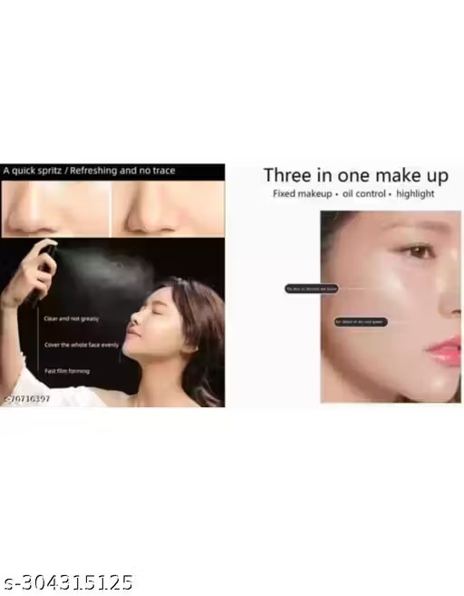 Fixer Spray Matte Touching Face Spray Makeup Setting Long Wear & Waterproof Fixer