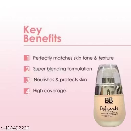 Delicate Covers Skin Blemishes