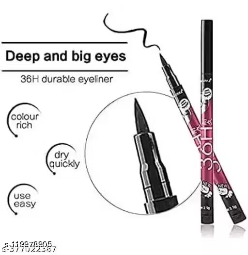 3 in 1 with eyeliner and 1kajal