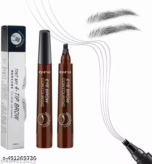 4 Tip Brow Liquid Eyebrow Pen Waterproof