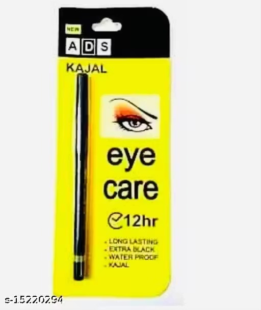 ADS Long Lasting Black Kajal & 36h Eyeliner With Pink Magic Color Change Lip Balm