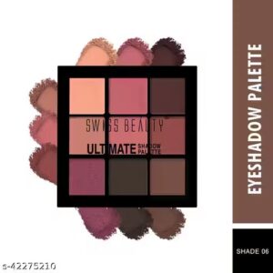 Swiss Beauty Ultimate 9 Pigmented Colors Eyeshadow Palette – Shade 06