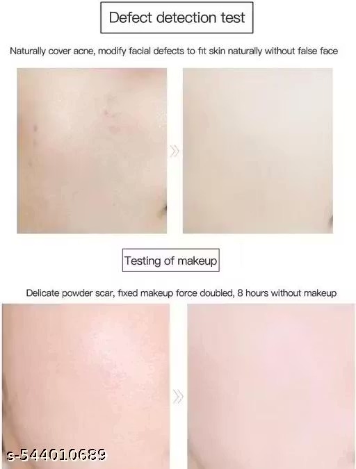 Loose Powder For Makeup Setting & Oil Free Makeup Base Look