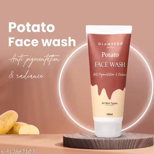Glamveda potato anti pigmentation face wash