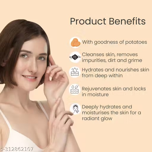 Glamveda potato anti pigmentation face wash