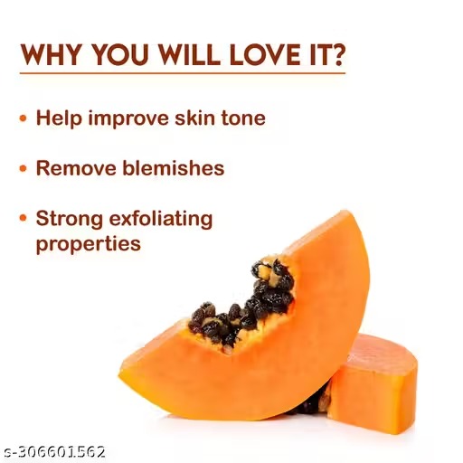 Jovees herbal papaya face wash for women/men