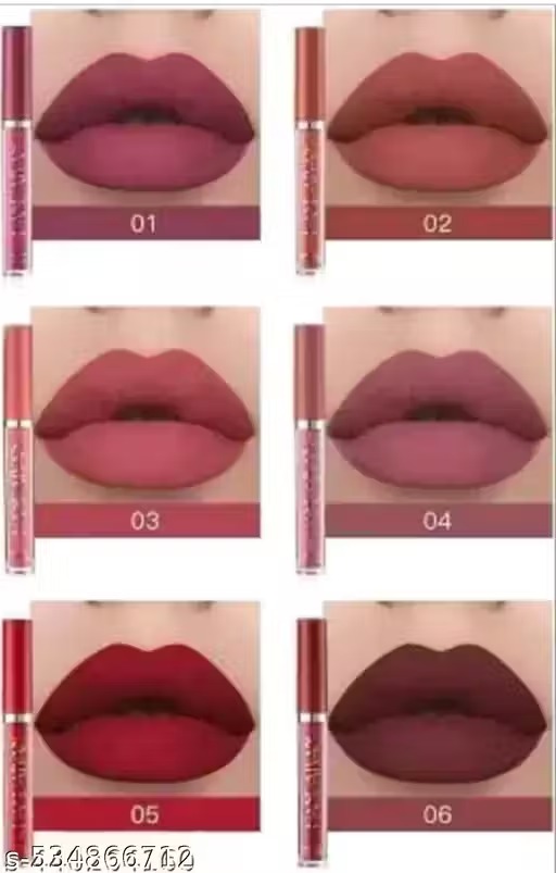 Lipstick combo pack of 6