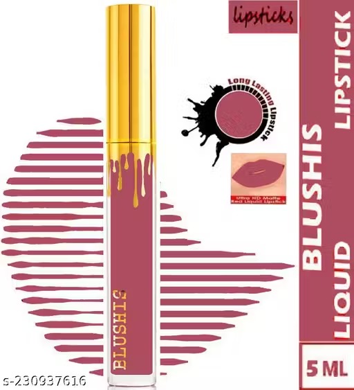 Blushis, 10 light/ matteliquid/ lipstickpack of 2