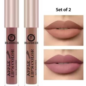 Non transfer smudge proof longlasting sensational liquid matte lipstick