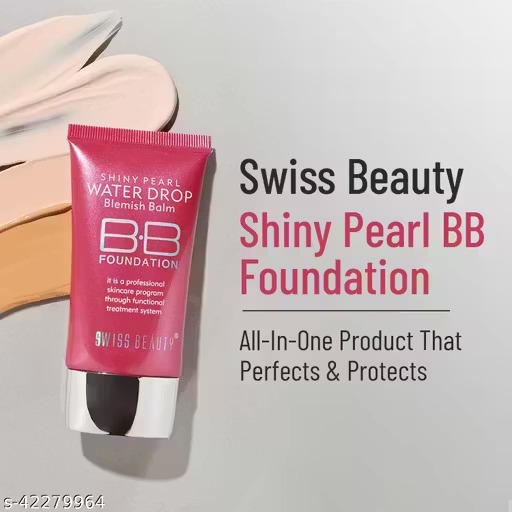Swiss Beauty Shiny Pearl Water Drop Blemish Balm BB Foundation - 01