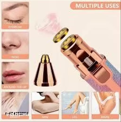 2 In 1 Eyebrow Remover And Face Hair Remover Epilator Flawless For Women Face