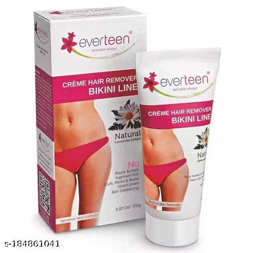 Everteen Hair Remover Creme For Bikini Line & Underarms – 1 Pack (100 Gm)