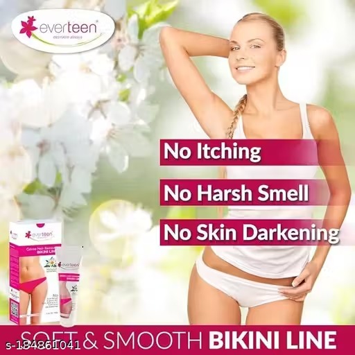 Everteen Hair Remover Creme For Bikini Line & Underarms – 1 Pack (100 Gm)