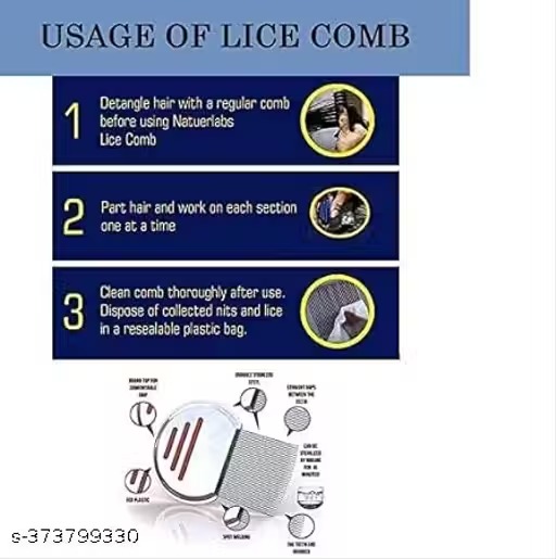 New Lice Treatment Comb For Head Lice