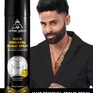 UrbanGabru Hair Removal Cream Spray For Men’s Body Hair 130ml Pack Of 1
