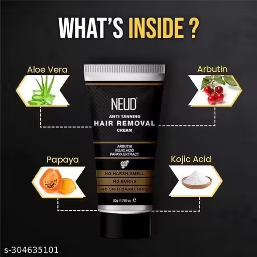 NEUD Anti-Tanning Hair Removal Cream For Arms