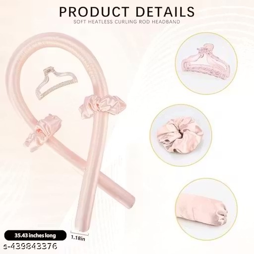 Women Heatless Hair Curlers