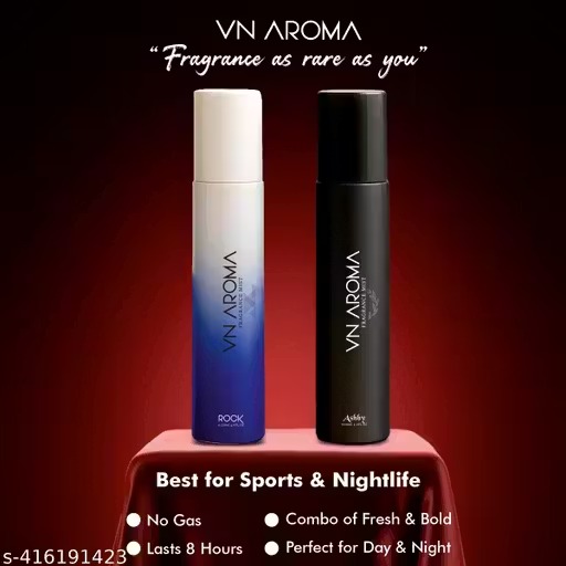 VN Aroma Long Lasting No Gas Deodorants Combo Pack For Men And Women