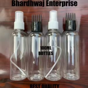 4 Pcs 100ml Empty Pet Bottles