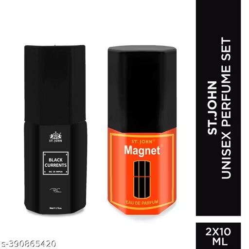 ST. JOHN Black Current & Magnet Perfume 10Ml Each (Pack Of 2)