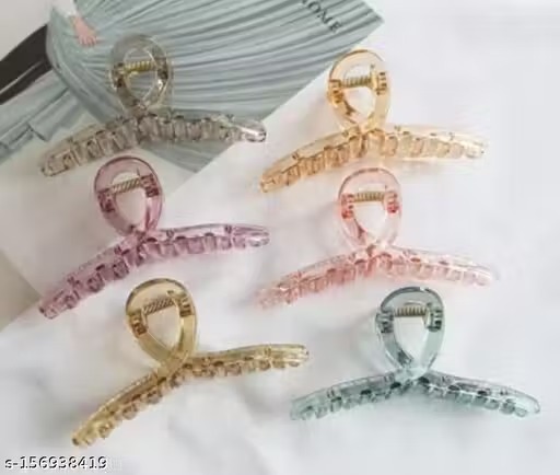 large pearl hair claw clips