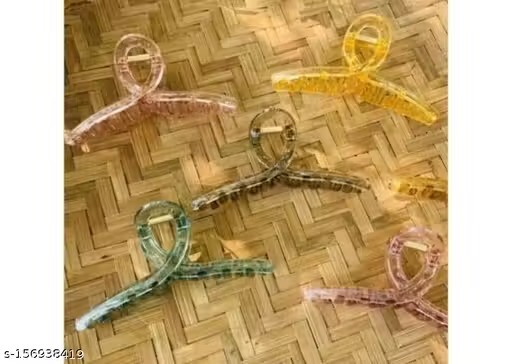 large pearl hair claw clips