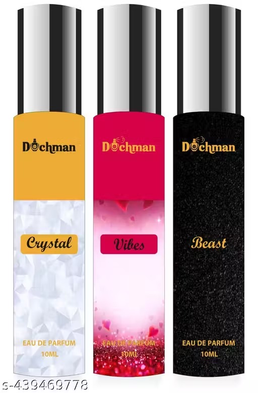 DUCHMAN Luxury Fresh Perfume Pack Of Six With Guccy Perfume 6 X 10 Ml
