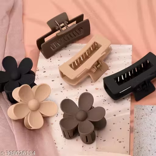Large hair claw clips barrettes for women