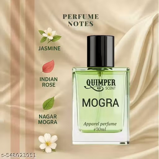 Quimper Mogra 30Ml Spray Perfume For Men & Women Long Lasting Strong Smelling Scent