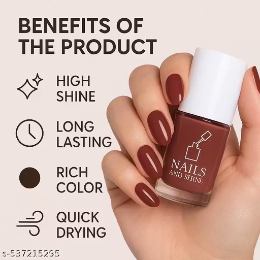 Nails n shine 6 pcs multicolor nail polish combo