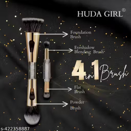 HUDA GIRL makeup brush set for women and girls