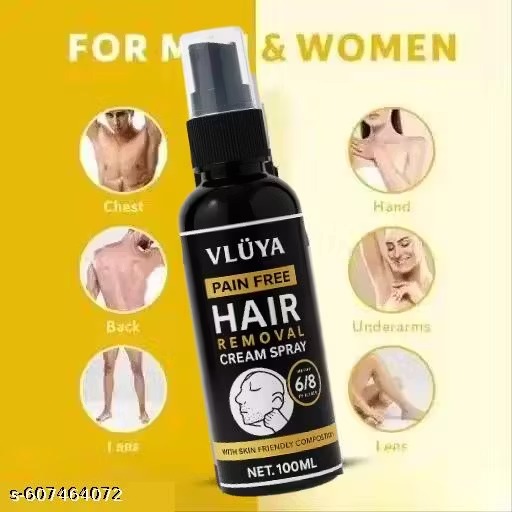 Hair removal spray for men & women