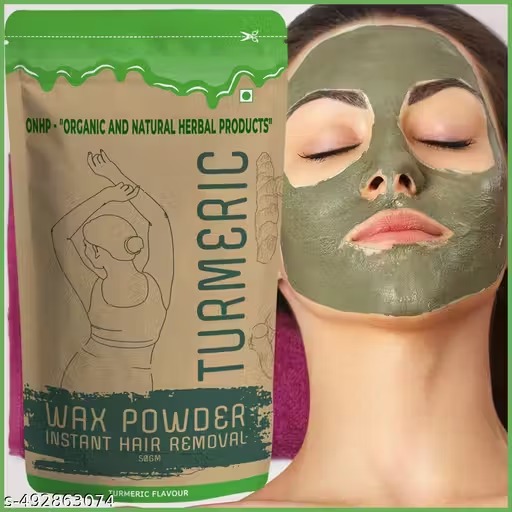 Herbal face wax powder for women