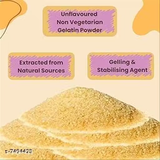 Saptraag Food Grade Gelatine Powder