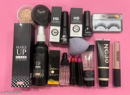 Makeup Combo With Liner, Mascara