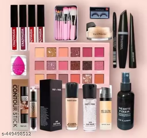 (@1) Best For Women Makeup Combo Quantity (12)