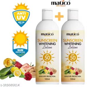 Matico Sunscreen Fairness Lotion SPF 50 PA+++