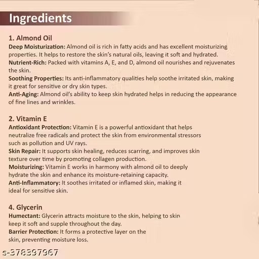 Regolith Almond & Vitamin E Body Lotion