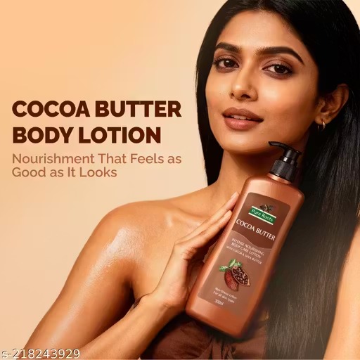 Pure Roots Cocoa Butter Body Care Lotion (300ml × 2) Pack Of 2