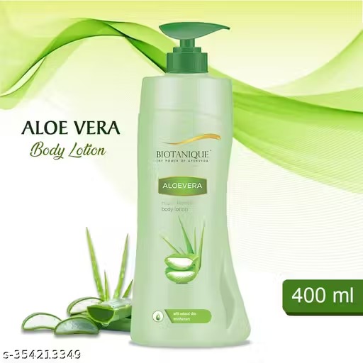 **Biotanique Aloe Vera Body Lotion For Dry Skin - 400 ml**