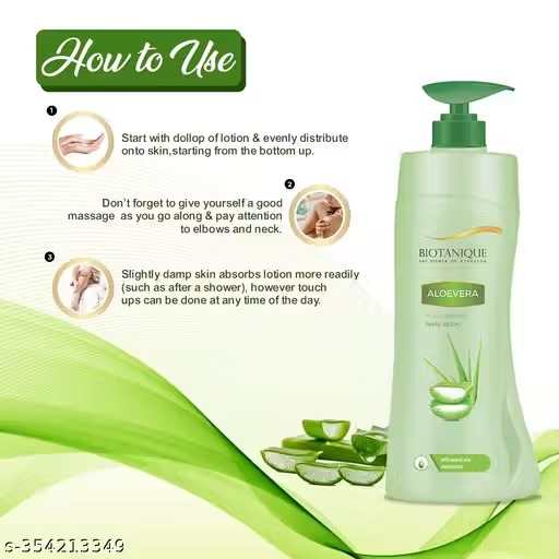 **Biotanique Aloe Vera Body Lotion For Dry Skin - 400 ml**