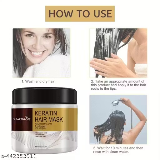 Hair Mask For Smoothening | Hair Mask For Strong & Hair Mask For Thick
